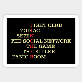 Filmmaking Legend - Fincher Magnet